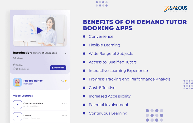 benefits of on demand tutor booking apps