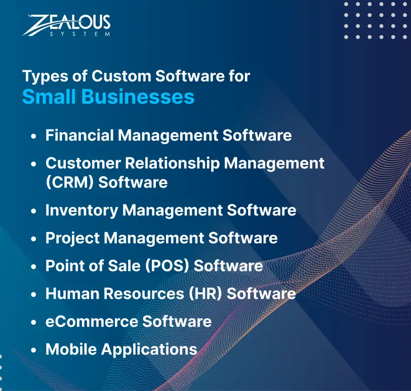 Types of Custom Software for Small Businesses