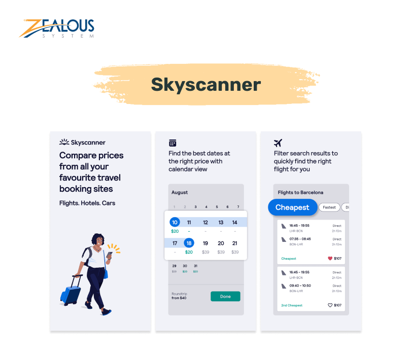 Skyscanner app