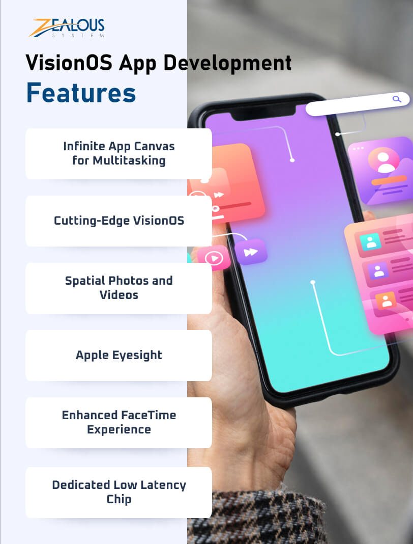 VisionOS App Development Features